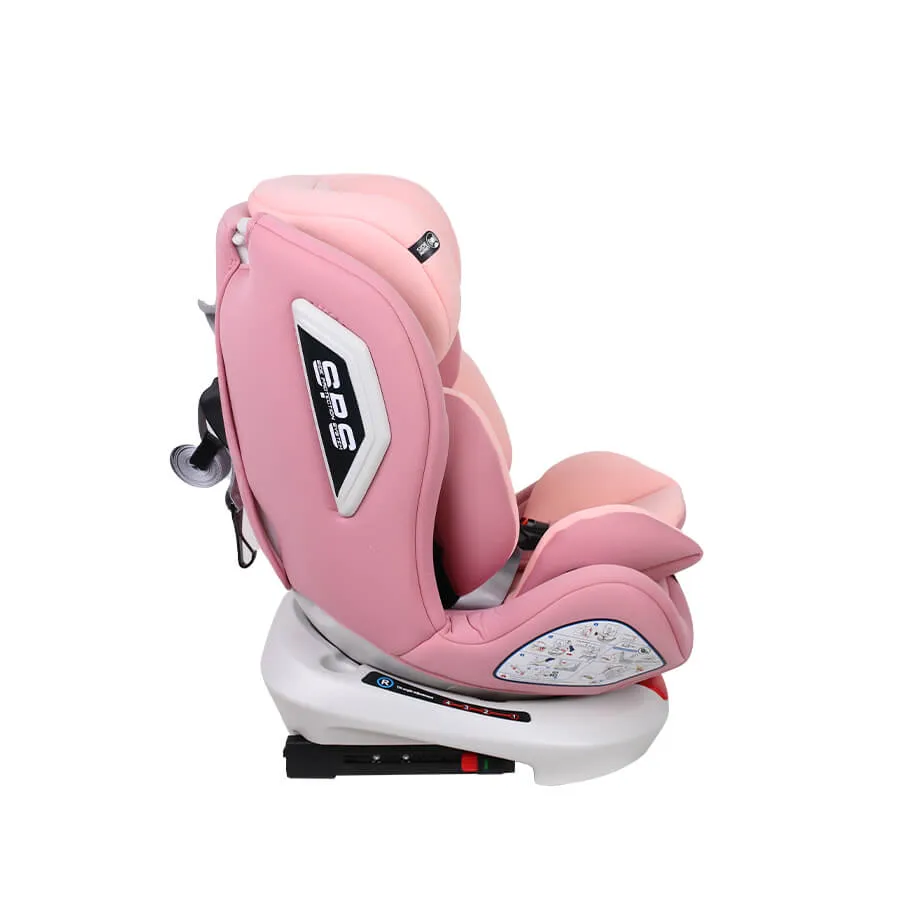 GHẾ Ô TÔ CHO BÉ ROY 360 MÀU HỒNG – Sang trọng, an toàn và tiện lợi cho bé yêu